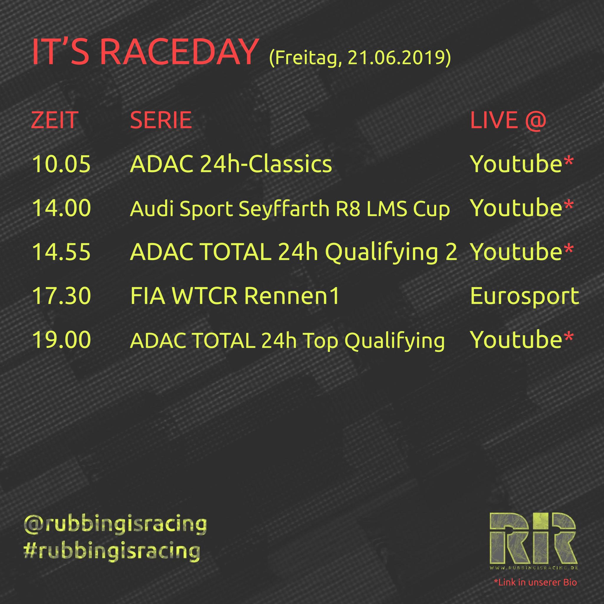 IT'S RACEDAY 21.06.2019