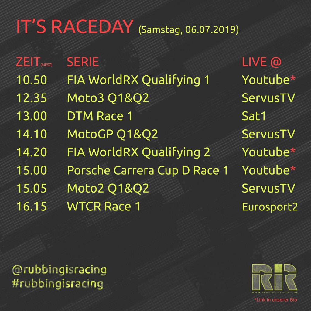 IT'S RACEDAY 06.07.2019