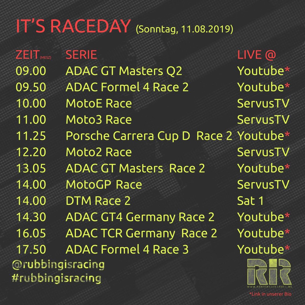 Raceday 20190811