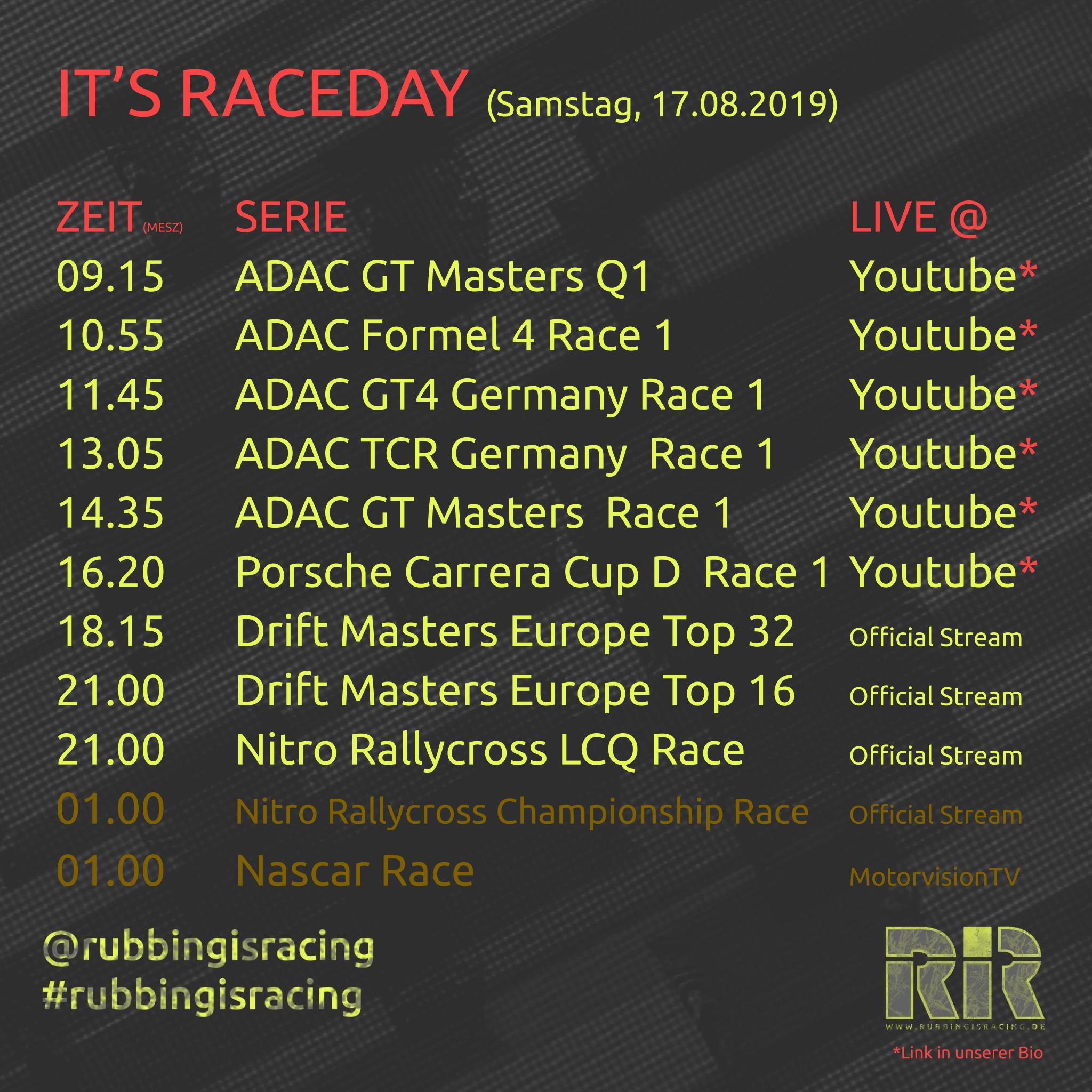 Raceday 20190817