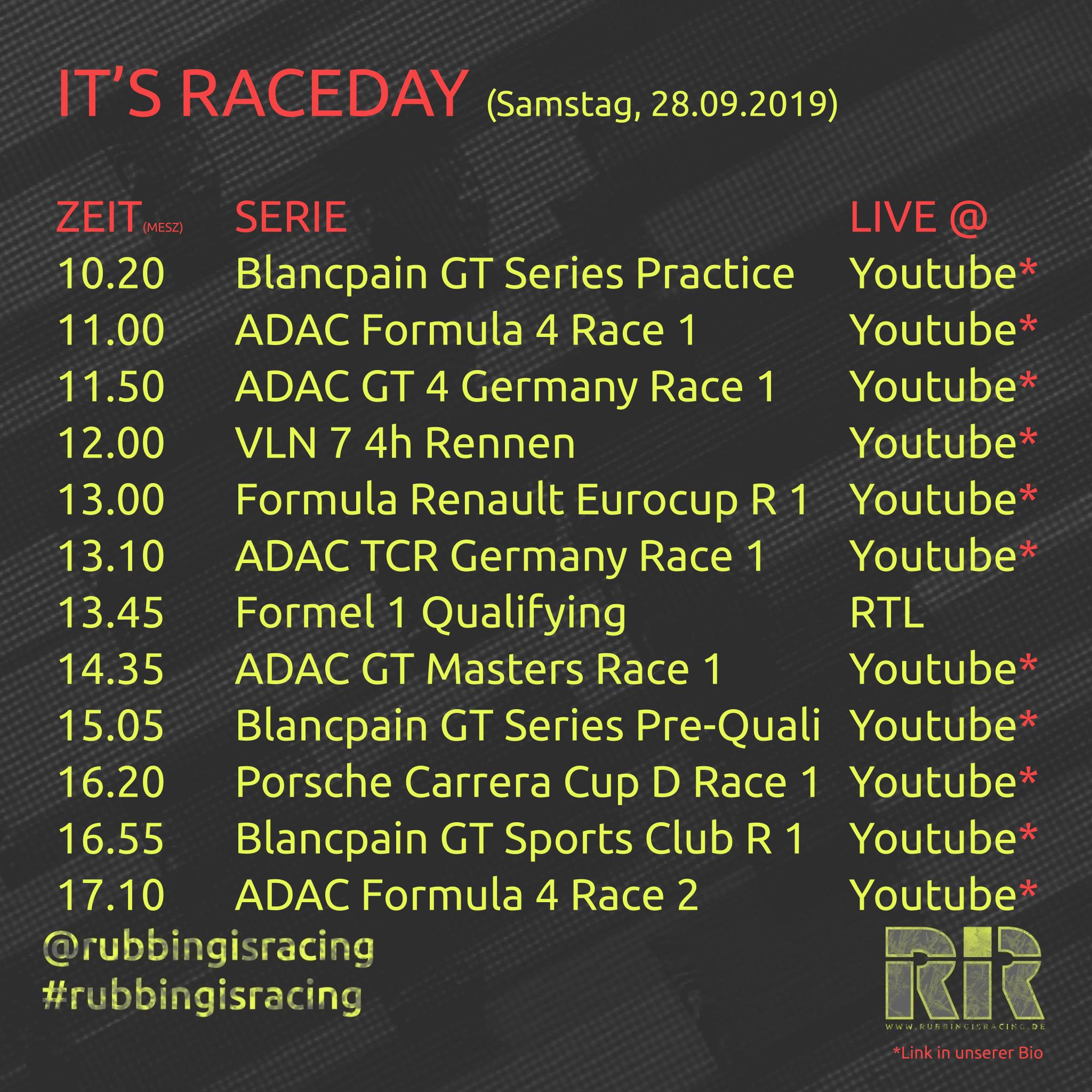 Raceday 20190928
