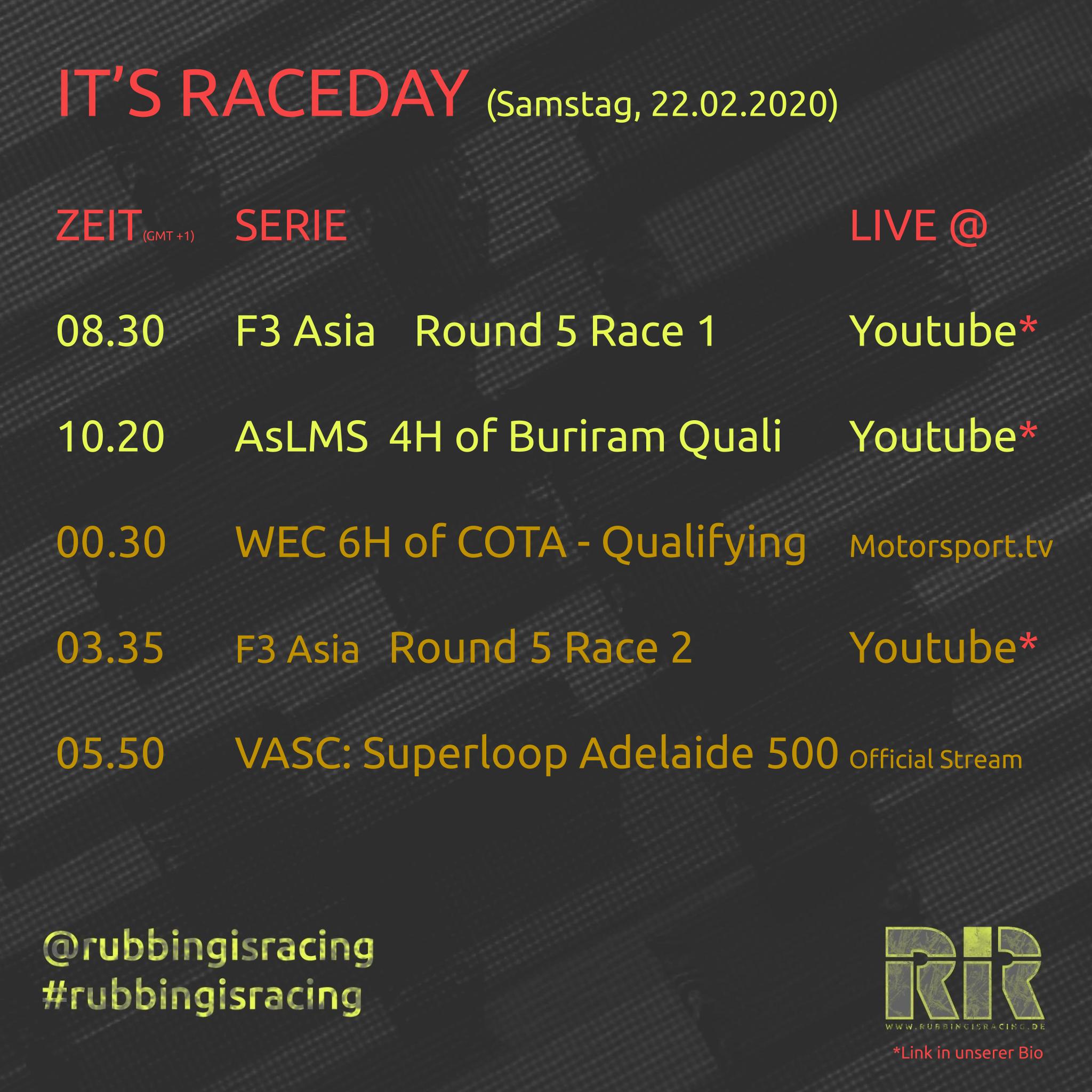 ITS RACEDAY 20200222